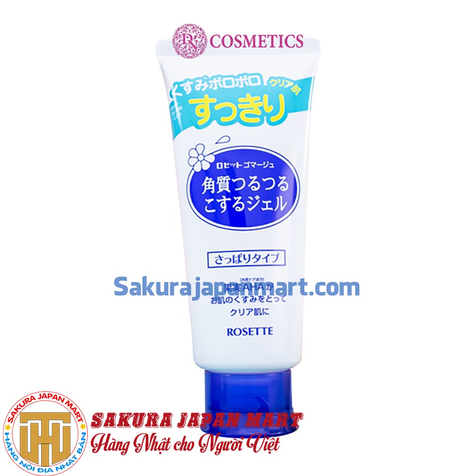 Gel Tẩy Tế Bào Chết Rosette (120g) Mẫu Mới - xanh